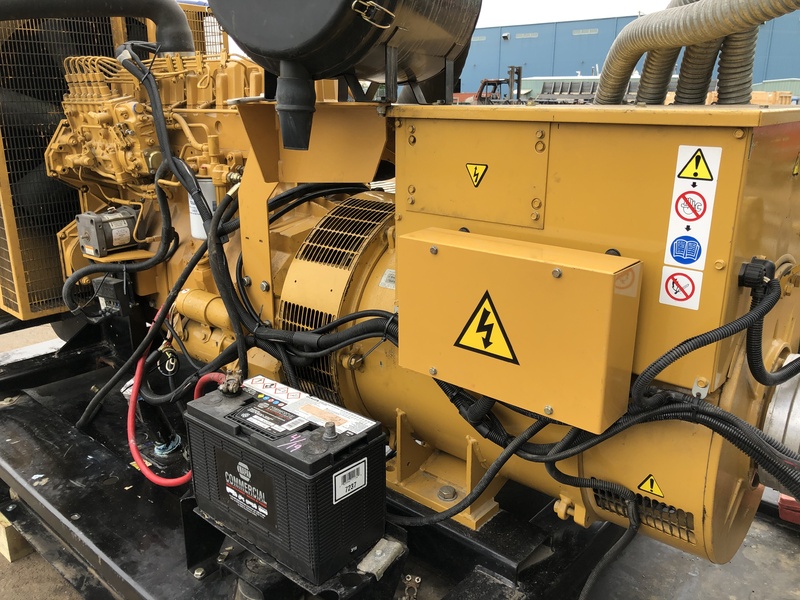 Used Caterpillar D200P1 Diesel Generator, 820 Hrs