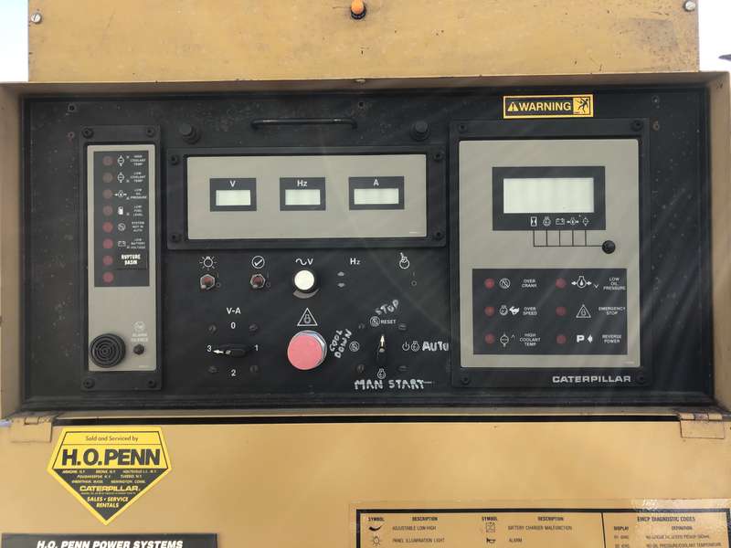 Used Caterpillar 3412 Diesel Generator, 660 Hrs