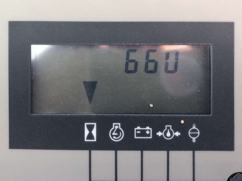 Used Caterpillar 3412 Diesel Generator, 660 Hrs