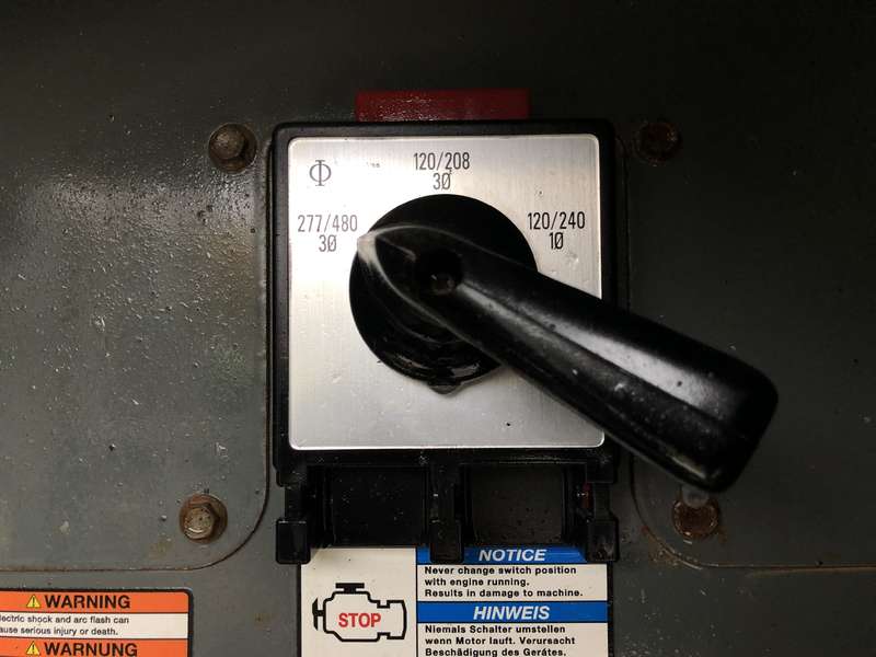 Used Wacker Neuson G100 Rental Grade Diesel Generator, 12078 Hrs, EPA Tier 3