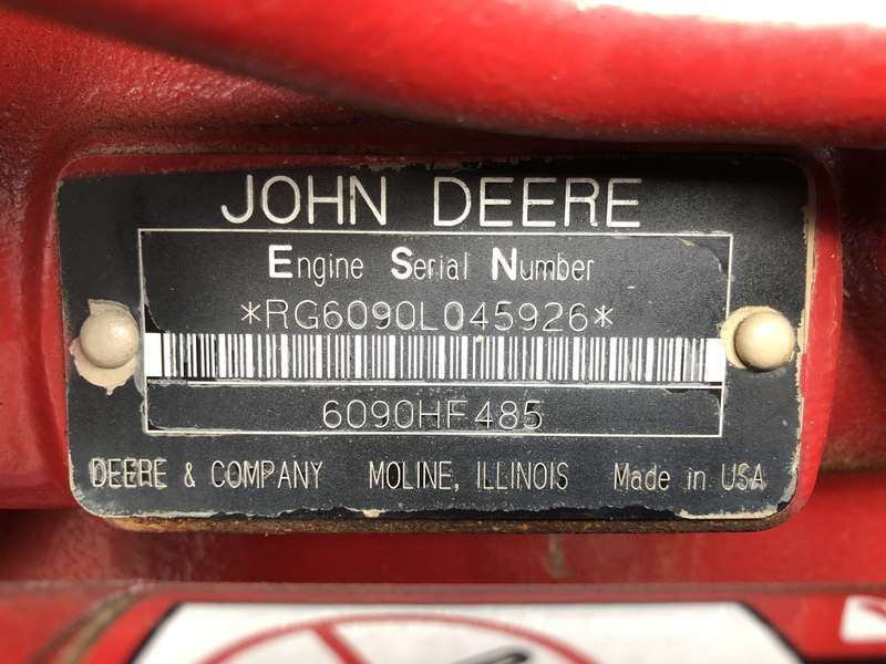 Used Baldor IDLC275-3JD John Deere 609HF485 Generator, 452 Hrs, EPA Tier 3