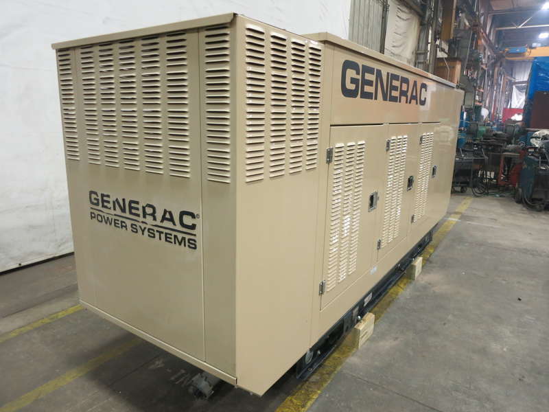 Used Generac SG100 Natural Gas / Propane Generator, 1 Hrs Single Phase