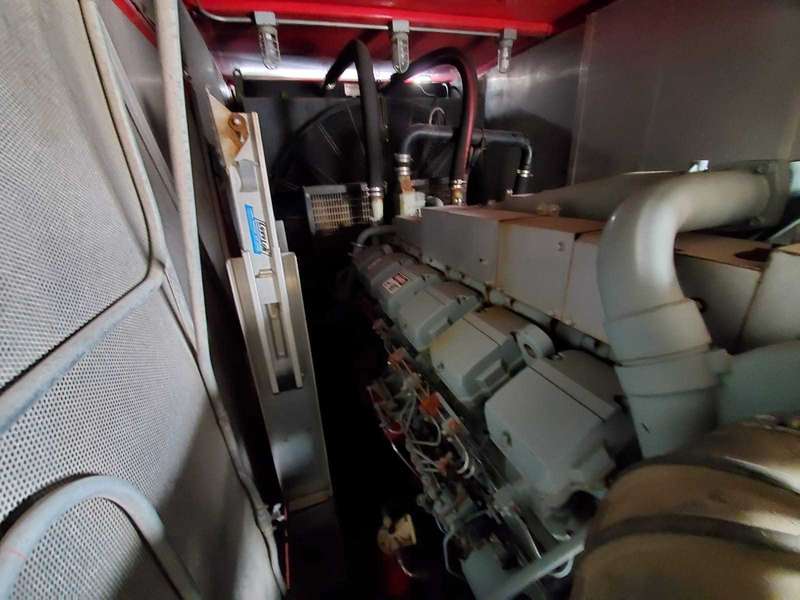 Used Baldor IDLC1250-2M, Mitsubishi S12R-Y2PTAW-1, Rental Grade Diesel Generator 2092 Hrs EPA Tier 2