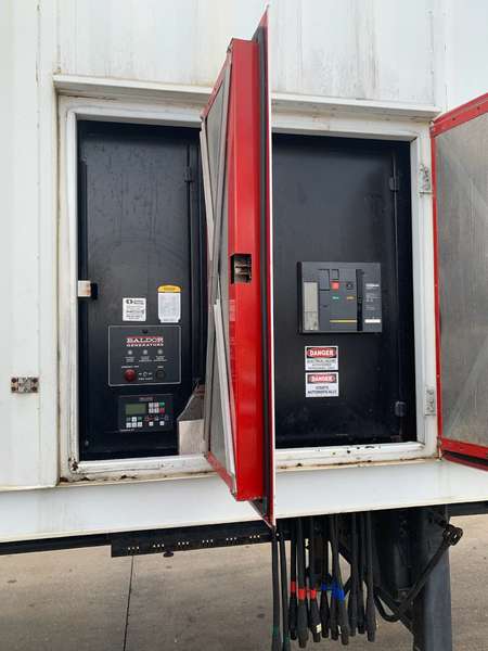 Used Baldor IDLC1250-2M, Mitsubishi S12R-Y2PTAW-1, Rental Grade Diesel Generator 2092 Hrs EPA Tier 2