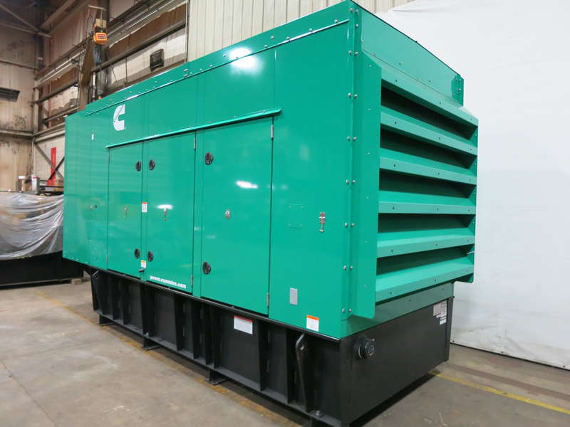 New Cummins DFEK QSX15-G9 Diesel Generator, 0 Hrs,  EPA Tier 2