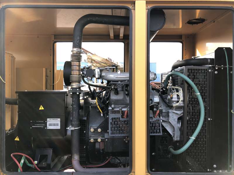 Used Caterpillar / Olympian G40F3 Natural Gas / Propane Generator, 278 Hrs