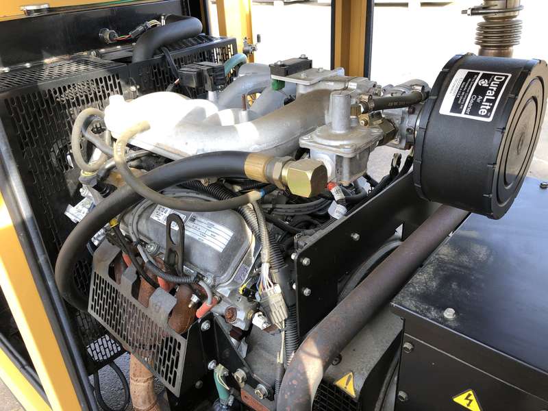 Used Caterpillar / Olympian G40F3 Natural Gas / Propane Generator, 278 Hrs