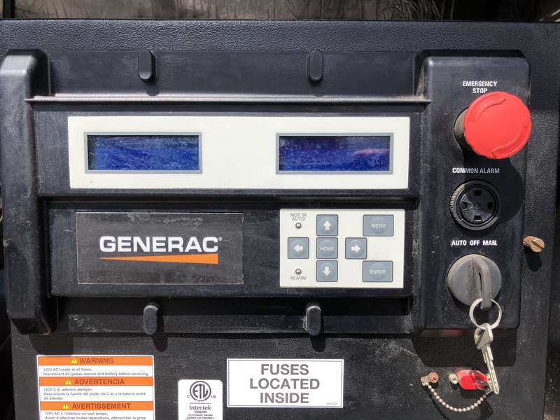 Used Generac SG300 Natural Gas Generator, 167 Hrs, EPA Certified
