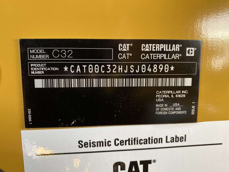 New Caterpillar C32 Diesel Generator 0 Hrs EPA Tier 2  