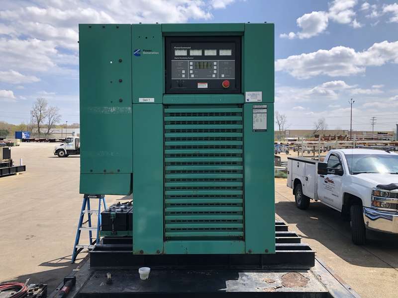 Used Cummins DFHD QST30-G5 Diesel Generator 313 Hrs
