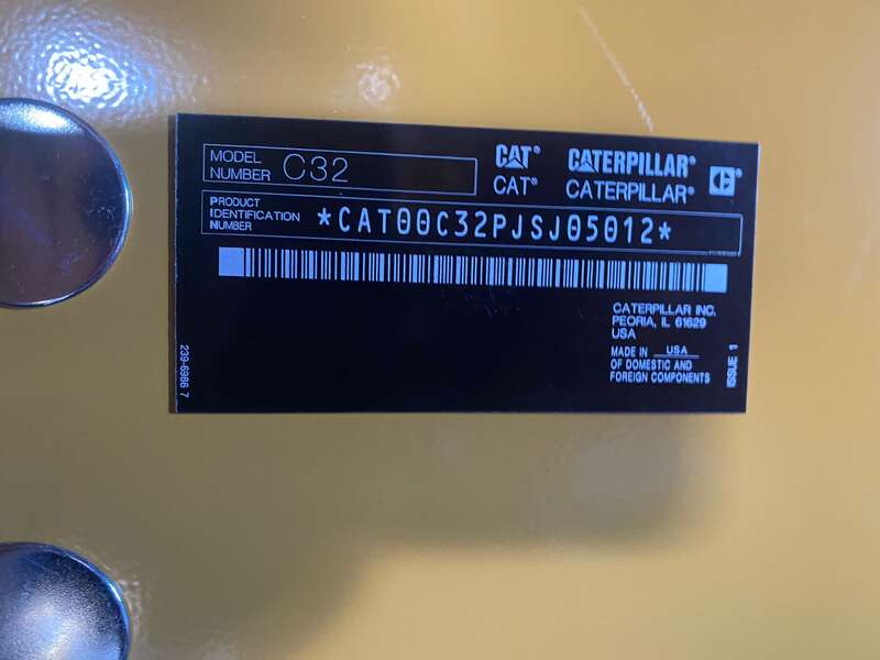 New Caterpillar C32 Diesel Generator 0 Hrs EPA Tier 2  