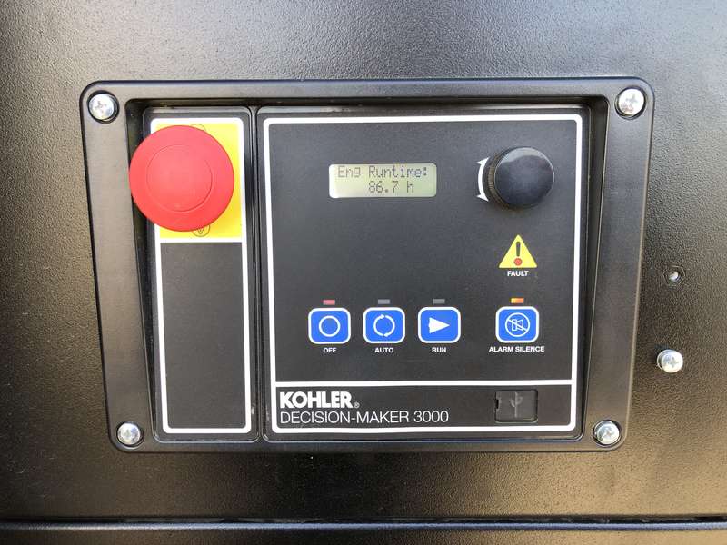 Used Kohler 300REOZJ John Deere 6090HFG86 Diesel Generator, 86 Hrs, EPA Tier 3