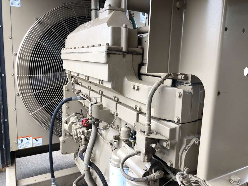 Used Cummins DFEC KTA19-G3 Diesel Generator, 1060 Hrs