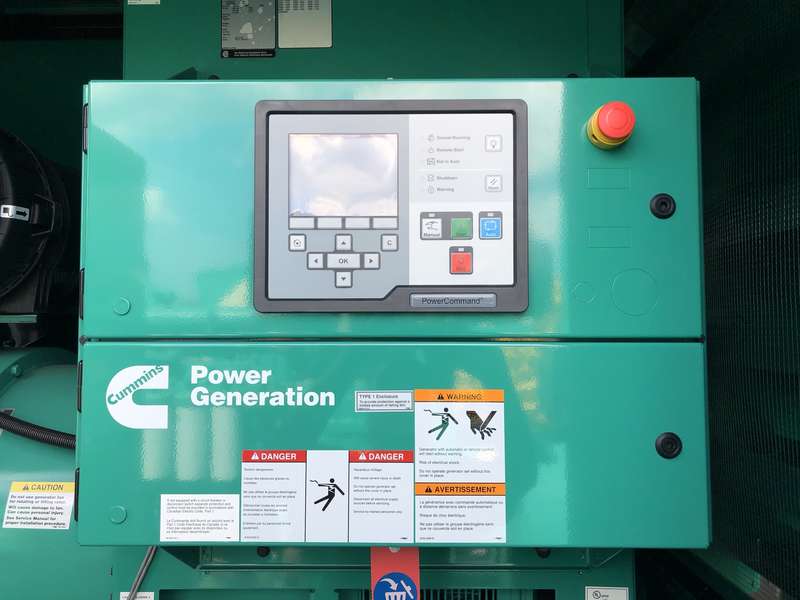 New Cummins DFEK QSX15-G9 Diesel Generator 0 Hrs EPA Tier 2