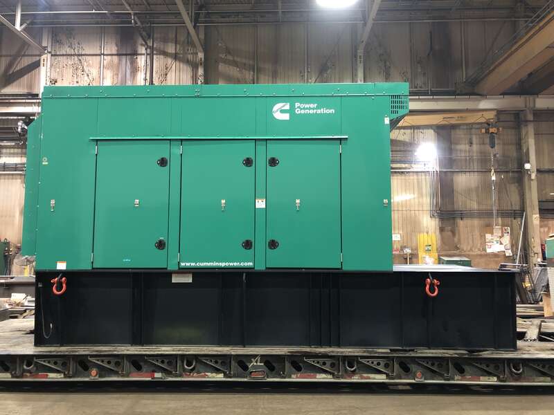 Used Cummins DFEJ QSX15-G9 NR2 Diesel Generator 134 Hrs EPA Tier 2