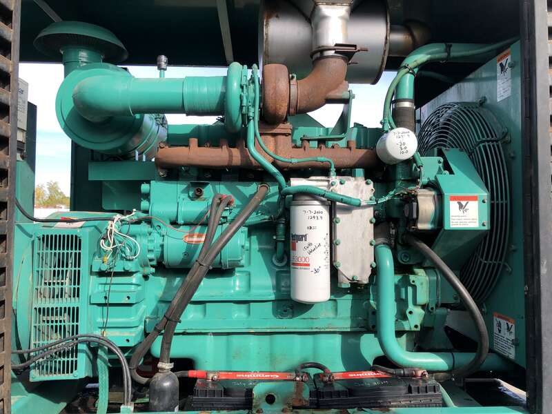 Used Cummins DGFA 6CTA8.3-G Diesel Generator, 1374 Hrs