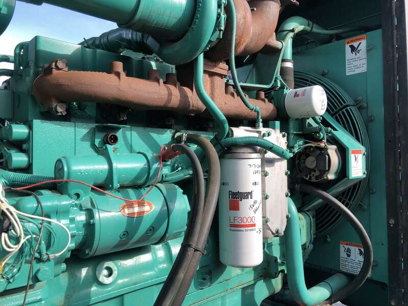 Used Cummins DGFA 6CTA8.3-G Diesel Generator, 1374 Hrs