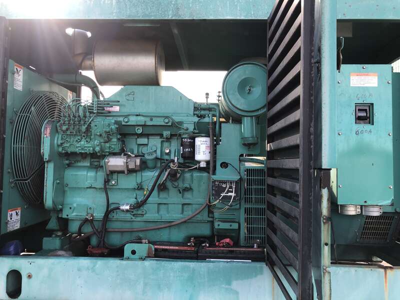 Used Cummins DGFA 6CTA8.3-G Diesel Generator, 1374 Hrs