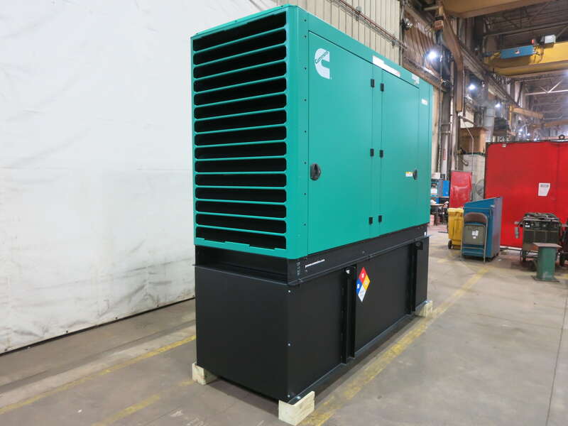 New Cummins C150D6D QSB7-G5 NR3 Diesel Generator, EPA Tier 3