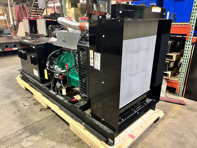 New Cummins C200D6D QSB7-G5 NR3 Diesel Generator, EPA Tier 3