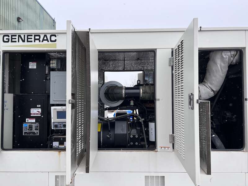 Used Generac John Deere 613HF485 Diesel Generator, 311 Hrs, EPA Tier 3