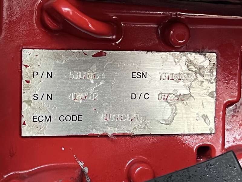 Cummins Rental Grade C200D2RE QSB7-G5 NR3 Diesel Generator, 924 Hrs, EPA Tier 4 Final