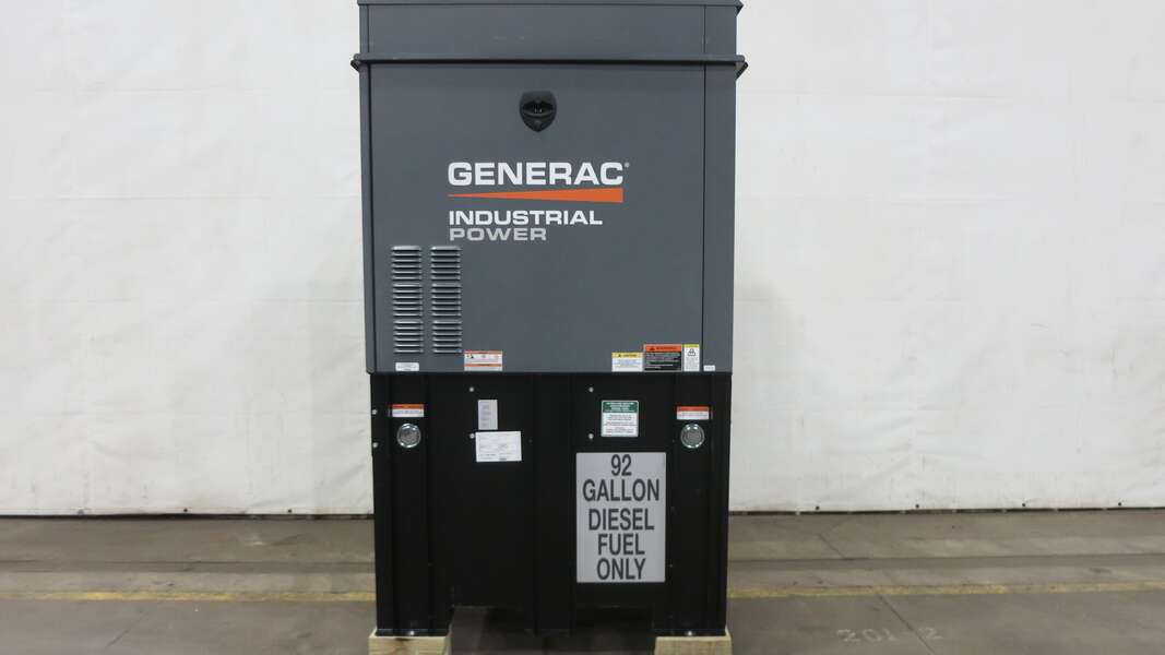 Used Generac G0070900 Mitsubishi 2.5L Diesel Generator, 72 Hrs, EPA Tier 3