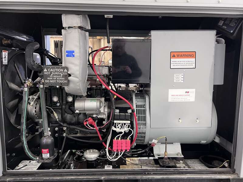 Used MTU DG04RZ055V1M00001 Isuzu 4LE1NYGV04 Diesel Generator, 52 Hrs, EPA Tier 3