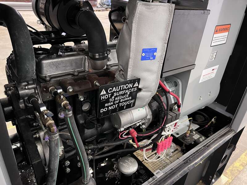 Used MTU DG04RZ055V1M00001 Isuzu 4LE1NYGV04 Diesel Generator, 88 Hrs, EPA Tier 3