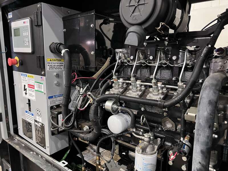 Used MTU DG04RZ055V1M00001 Isuzu 4LE1NYGV04 Diesel Generator, 62 Hrs, EPA Tier 3