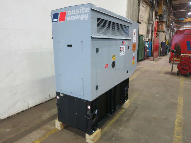 Used MTU DG04RZ055V1M00001 Isuzu 4LE1NYGV04 Diesel Generator, 58 Hrs, EPA Tier 3