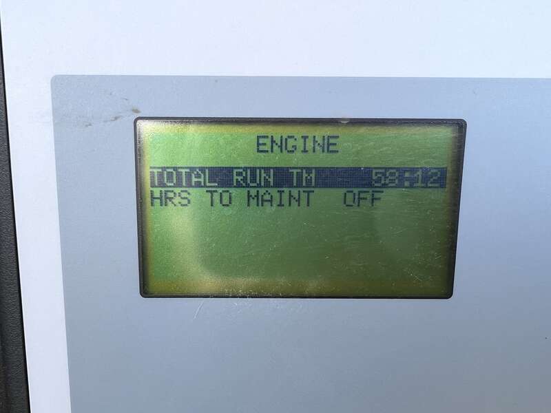 Used MTU DG04RZ055V1M00001 Isuzu 4LE1NYGV04 Diesel Generator, 58 Hrs, EPA Tier 3