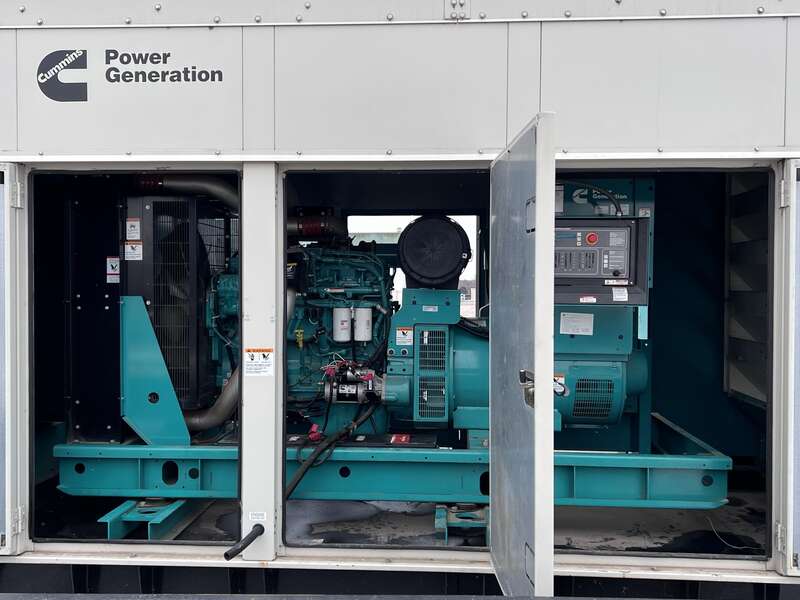 Used Cummins DQDAA QSL9-G3 NR3 Diesel Generator, 166 Hrs, EPA Tier 3