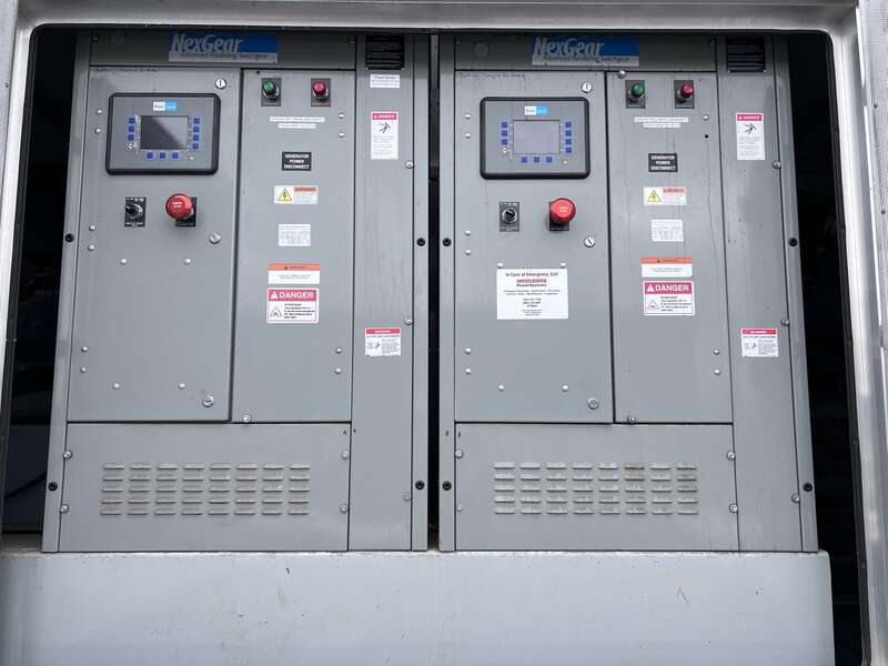 Used Volvo Penta TAD1643GE Diesel Generator, 254 Hrs and 255 Hrs, EPA Tier 2