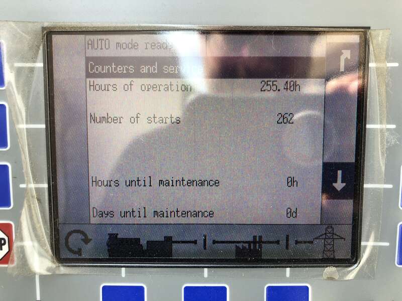 Used Volvo Penta TAD1643GE Diesel Generator, 254 Hrs and 255 Hrs, EPA Tier 2