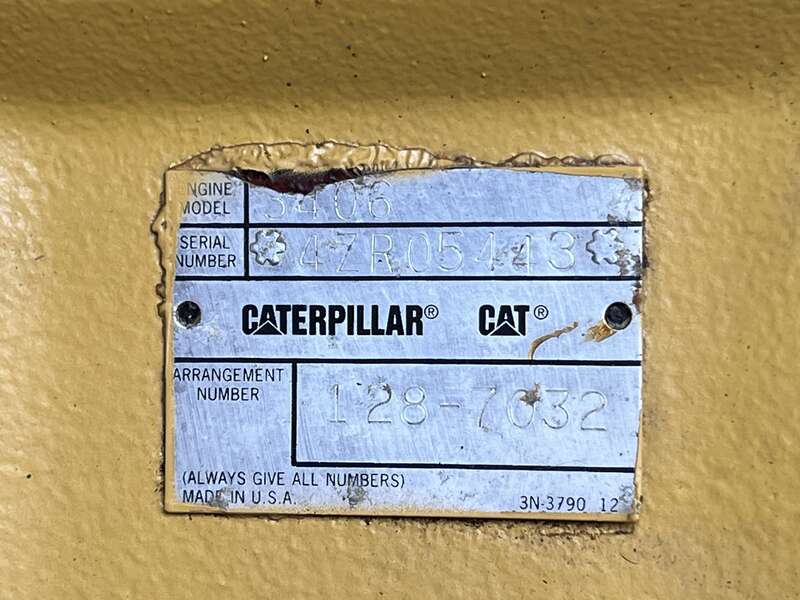 Used Caterpillar 3406 Diesel Generator, 2106 Hrs