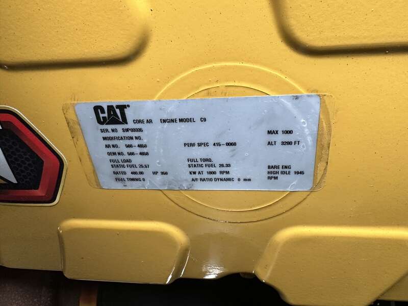 New Caterpillar C9 Diesel Generator 0 Hrs EPA Tier 3