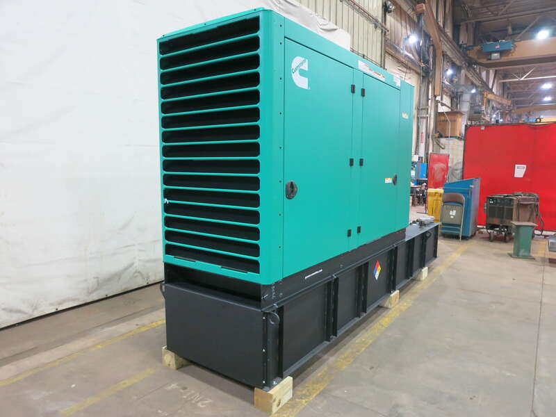 New Cummins C200D6D QSB7-G5 NR3 Diesel Generator, EPA Tier 3