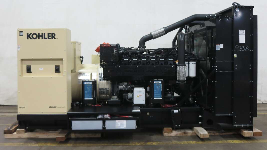 New Kohler KD1000 KD27V12 Diesel Generator 0 Hrs EPA Tier 2