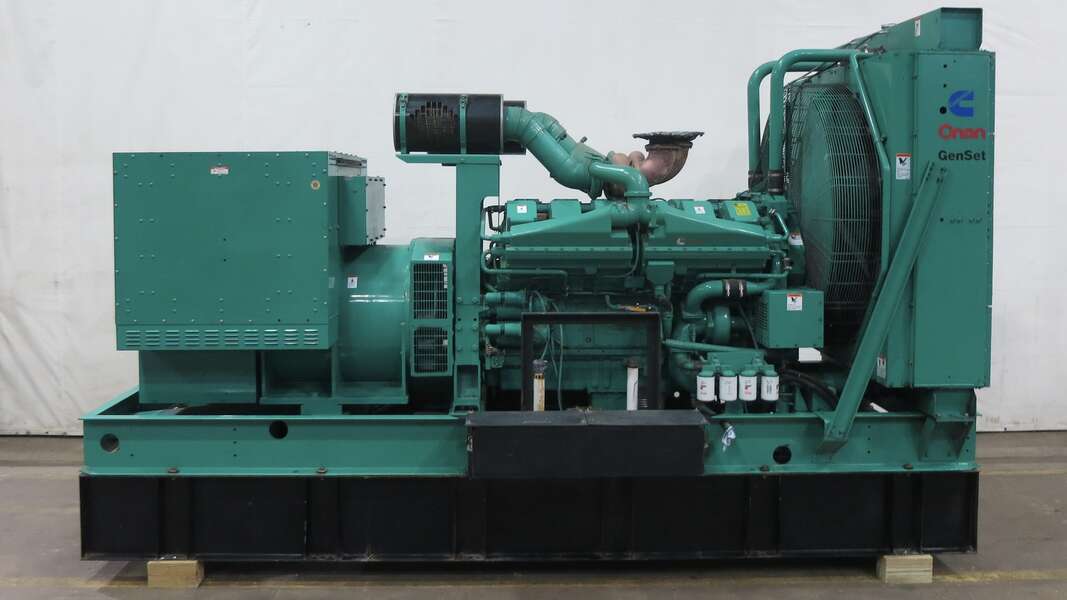 Used Cummins DFJD KTA38-G4 Diesel Generator, 355 Hrs