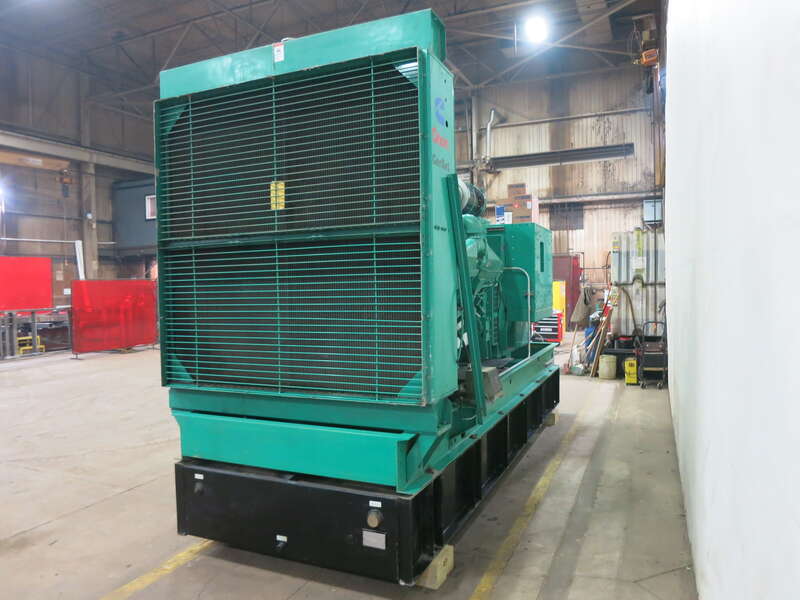 Used Cummins DFJD KTA38-G4 Diesel Generator, 355 Hrs