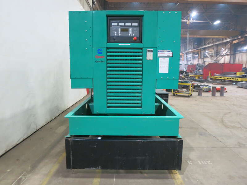 Used Cummins DFJD KTA38-G4 Diesel Generator, 355 Hrs