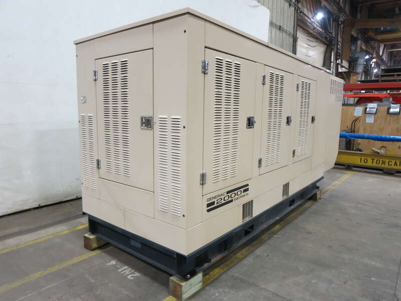 Used Generac Mitsubishi 8DC9 Diesel Generator, 95 Hrs