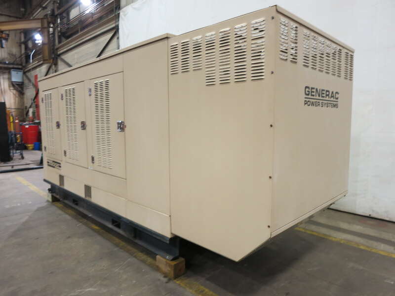 Used Generac Mitsubishi 8DC9 Diesel Generator, 95 Hrs