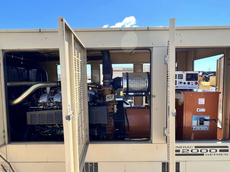 Used Generac Mitsubishi 8DC9 Diesel Generator, 95 Hrs