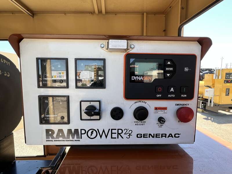 Used Generac Mitsubishi 8DC9 Diesel Generator, 95 Hrs