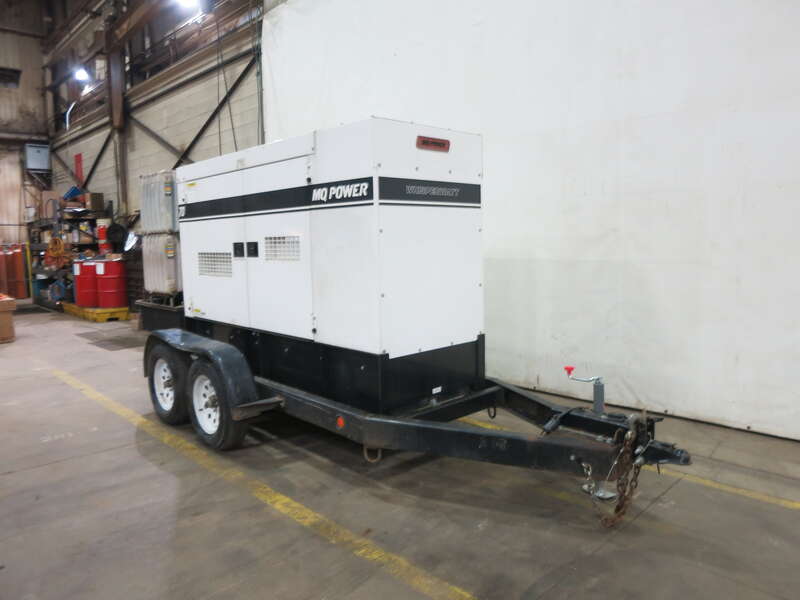 Used Multiquip DCA-70SSJU4I John Deere 4045HFG92 Rental Grade Diesel Generator, 5614 hrs, EPA Tier 4i