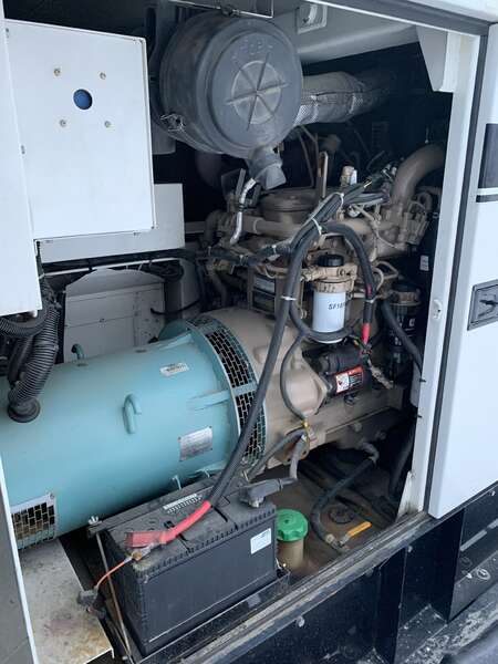 Used Multiquip DCA-70SSJU4I John Deere 4045HFG92 Rental Grade Diesel Generator, 5614 hrs, EPA Tier 4i