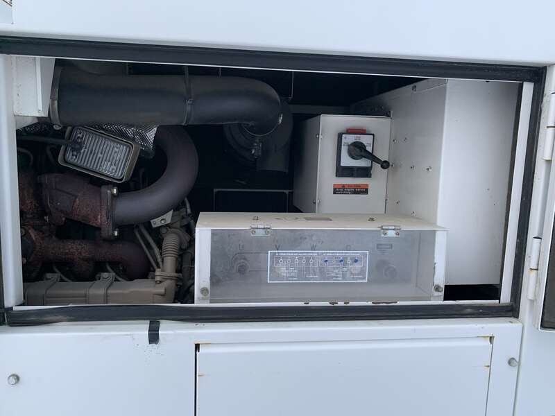 Used Multiquip DCA-70SSJU4I John Deere 4045HFG92 Rental Grade Diesel Generator, 5614 hrs, EPA Tier 4i