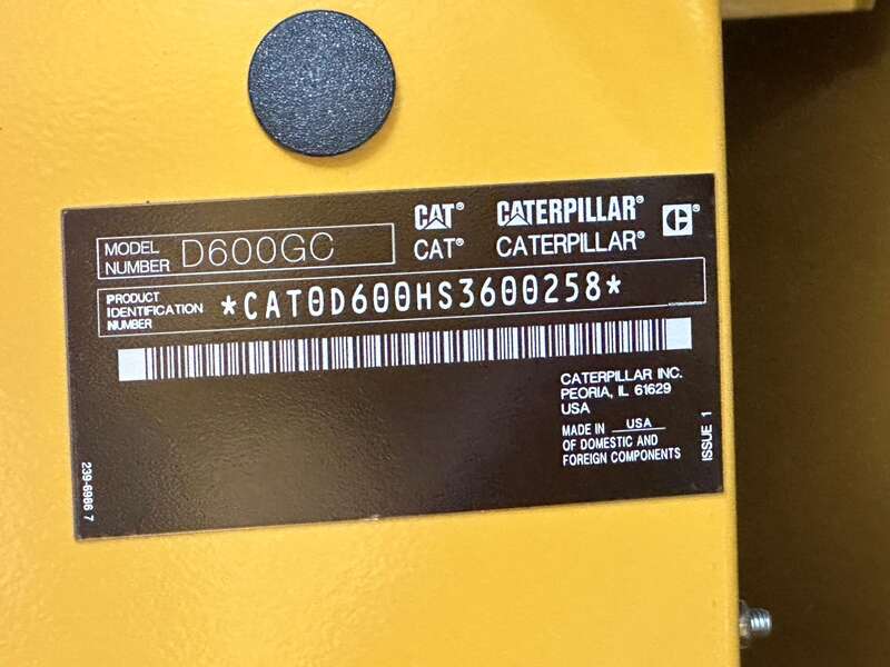 New Caterpillar C18 Diesel Generator 0 Hrs EPA Tier 2